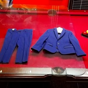 Toddler Navy Blue 2 Suit